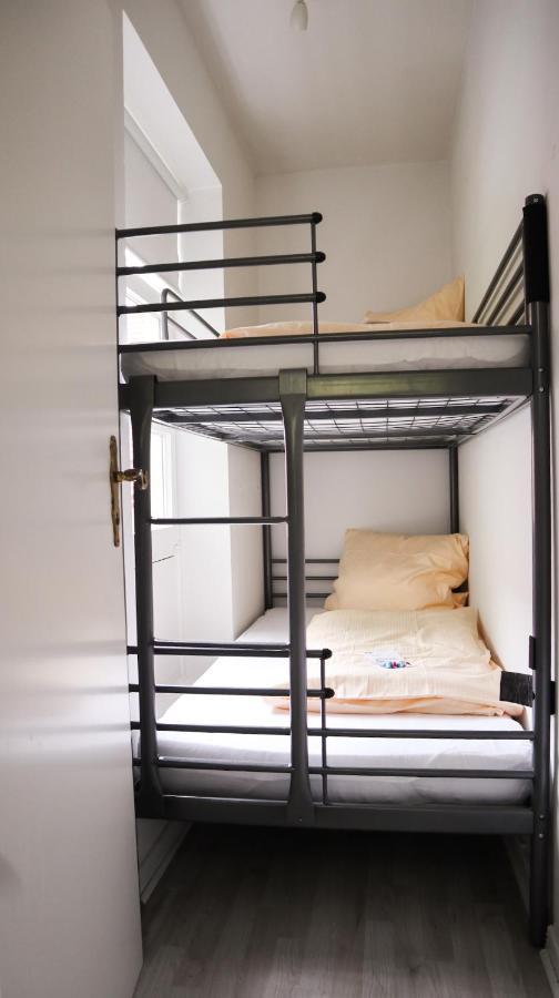 Ferienwohnung Kapitainskoje direkt am Hafen Flensburgs Exterior foto